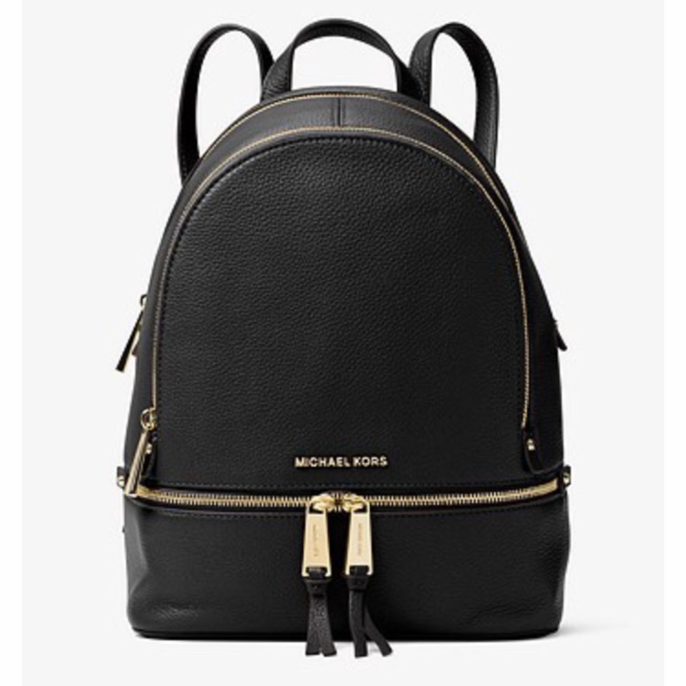 Michael Kors Rhea Medium Leather Backpack